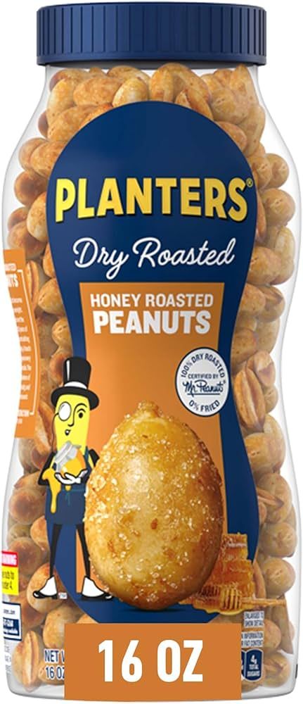 CACAHUATES PLANTERS HONEY ROASTED 453 GR.