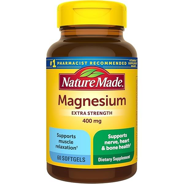 CITRATO NATURE MADE EXTRA STRENGTH FOFGELS 400 MG C/60 PZAS