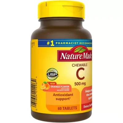 VITAMINA C NATURE MADE 500 MG C/60 PZAS