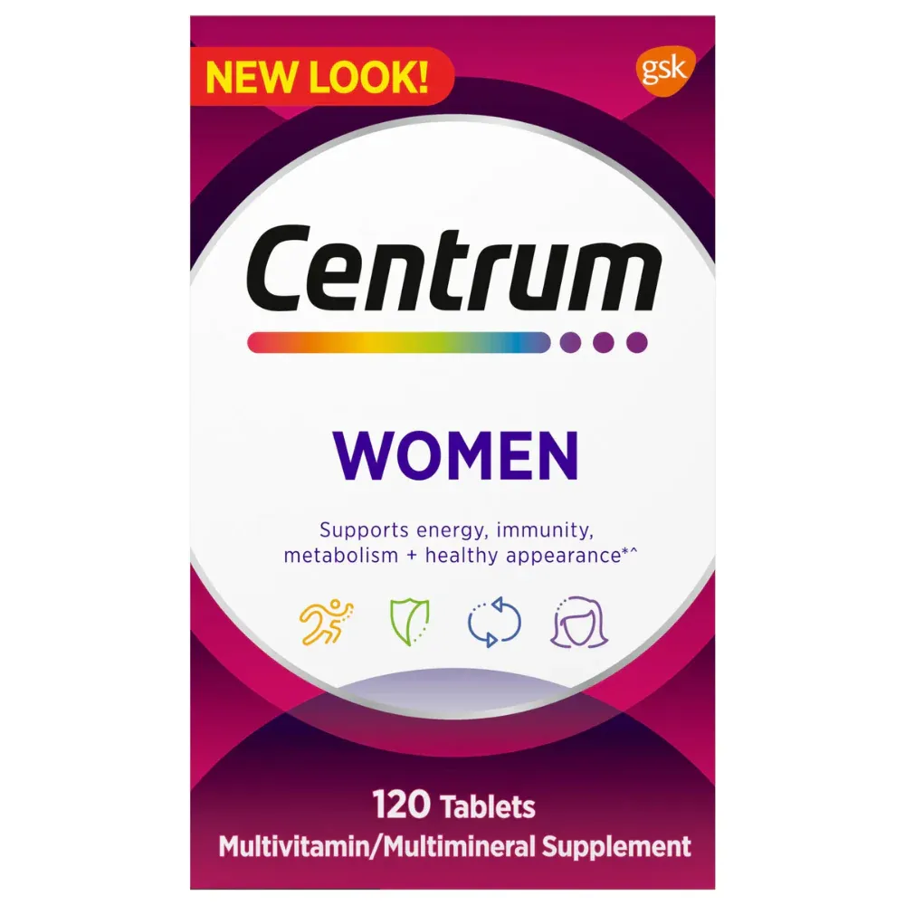 MULTIVITAMINICOS CENTRUM WOMEN C/120 PZAS