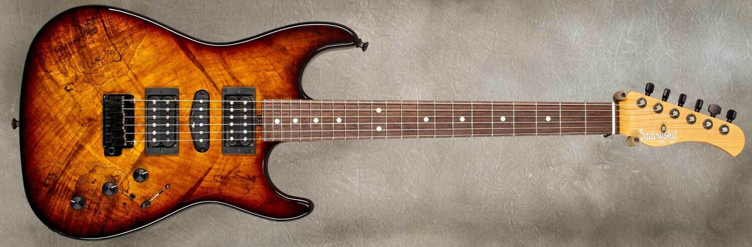 #8905 '59 Burst Spalt S-Style Standard Guitar.