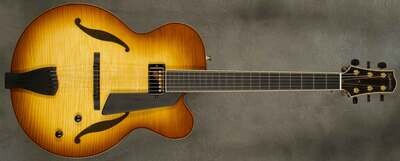 #A2045 Caramel Burst Jim Hall Archtop Guitar.