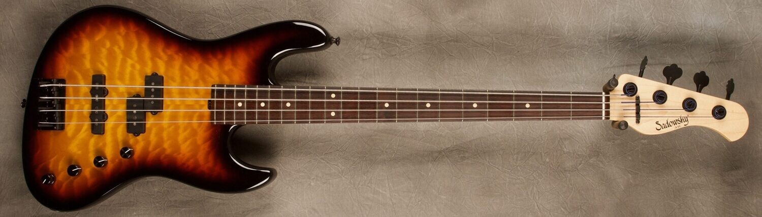 #7941 59' Burst Standard 4-string J Bass Guitar
