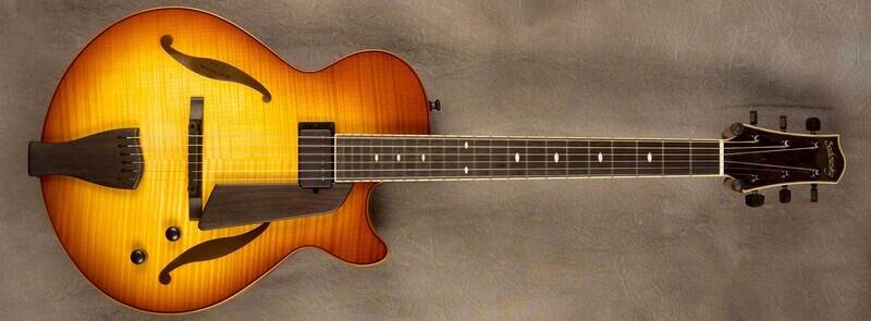 #A1849 Caramel Burst SS-15 Archtop Guitar
