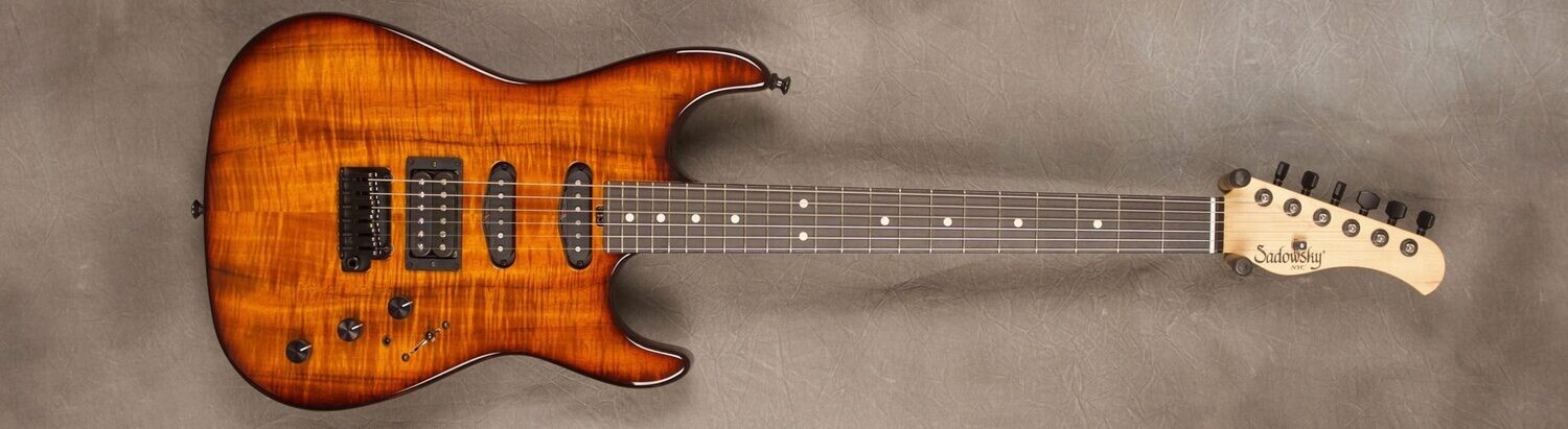 #7577 '59 Burst Standard S-Style Guitar.