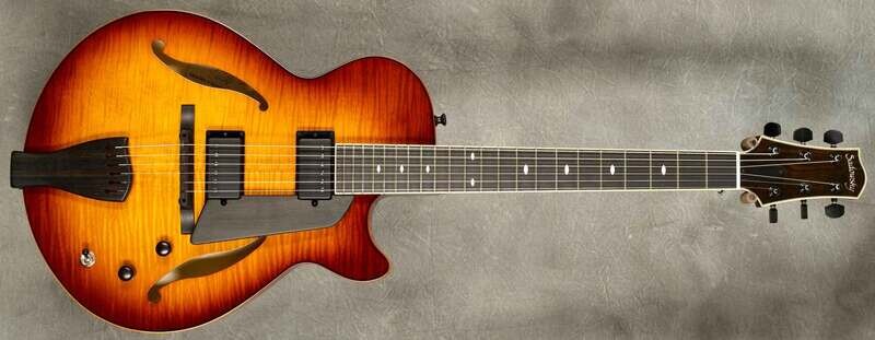 #A2110 Sienna Burst Frank Vignola Archtop Guitar.