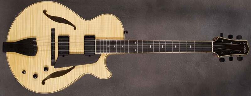#A1979 Blonde Vintage Amber Frank Vignola Archtop Guitar.