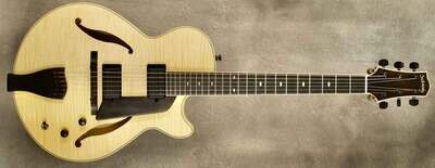 #A2093 Blonde Vintage Amber Frank Vignola Archtop Guitar