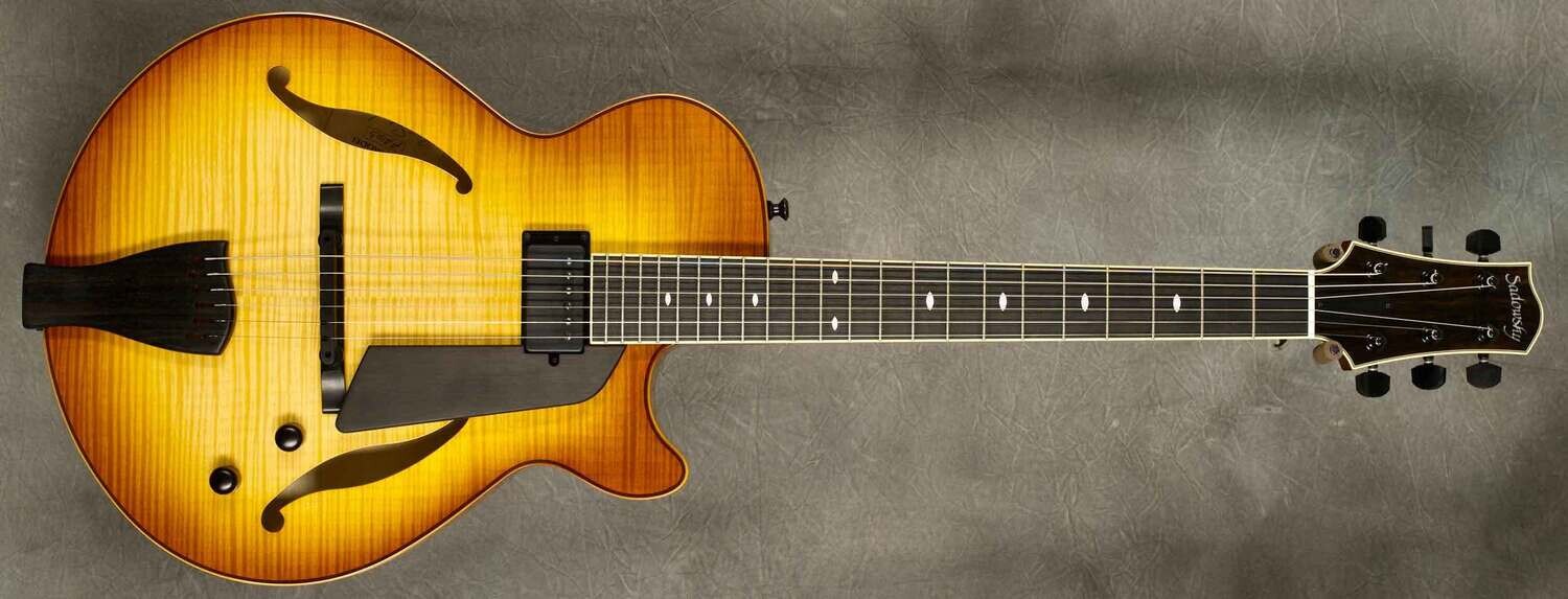 #A2103 Caramel Burst SS-15 Archtop Guitar.