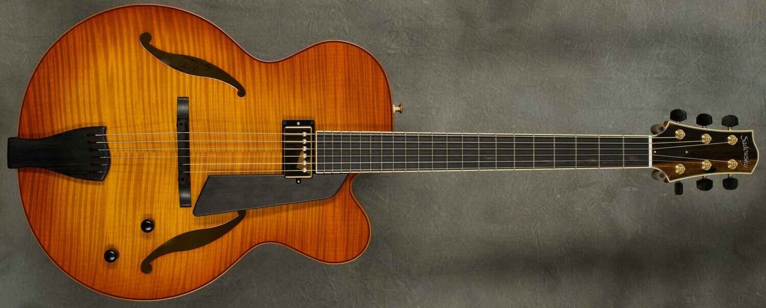 A2178 Violin Burst Jim Hall Archtop Guitar. – Shop – Sadowsky Guitars