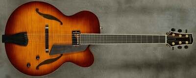 #A2181 Sienna Burst Jim Hall Archtop Guitar.