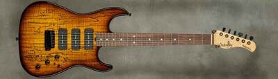 #7339 '59 Burst Spalt Top Walter Becker Electric Guitar.