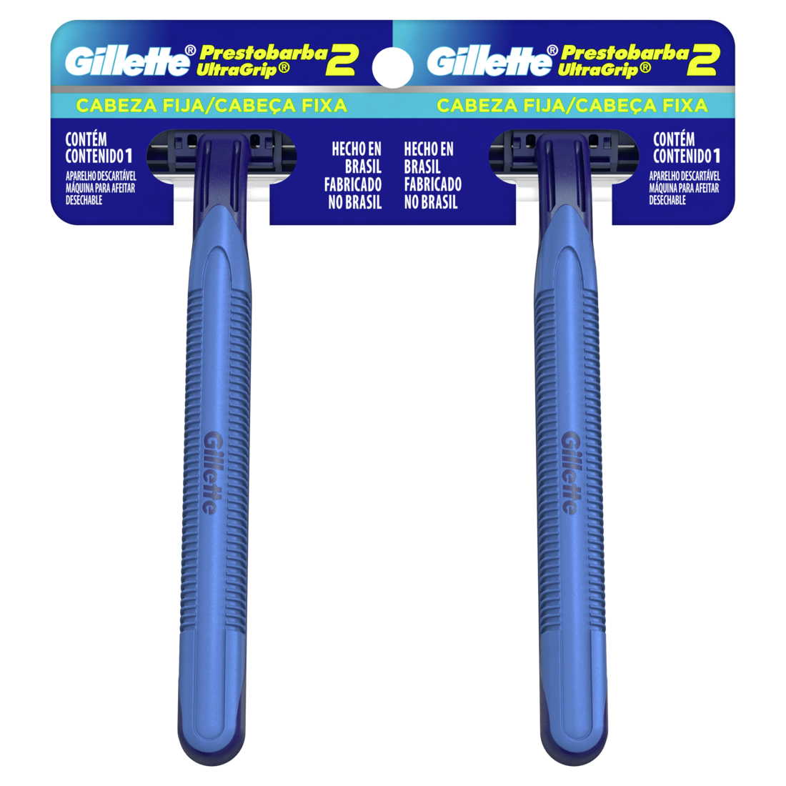 GILLETTE PRETOBARBA 2