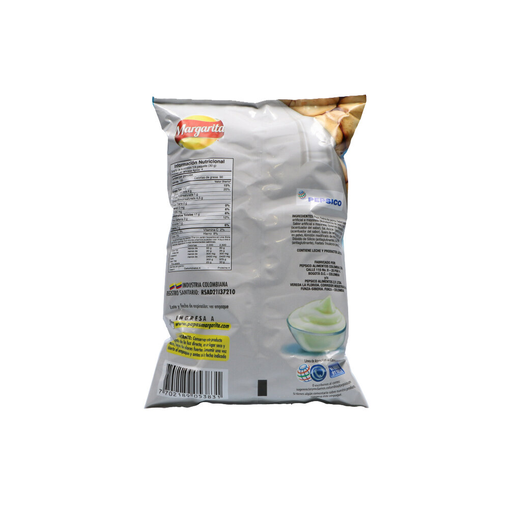 MARGARITA ONDULADA MAYONESA 105G