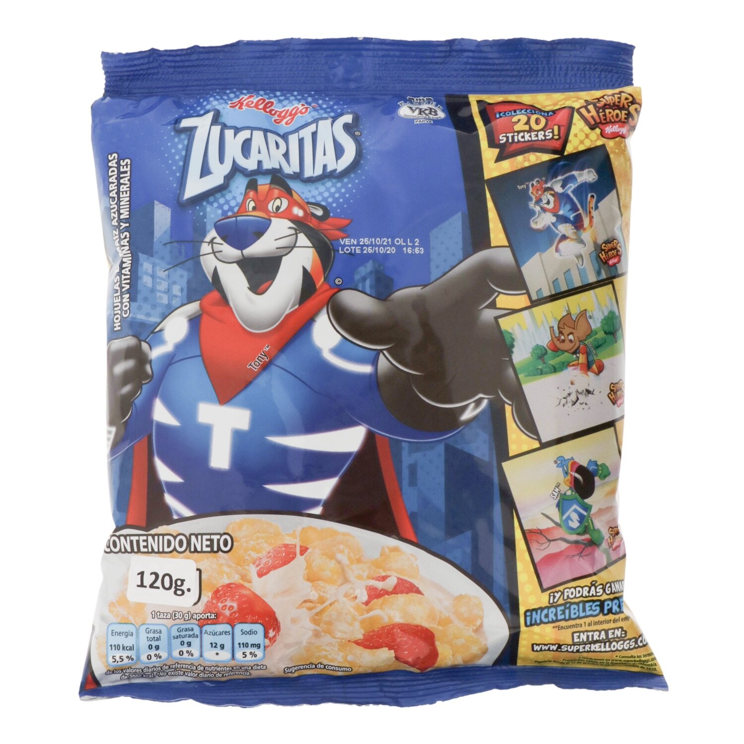 ZUCARITAS 120G