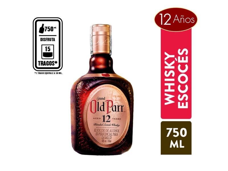 OLD PARR BOTELLA