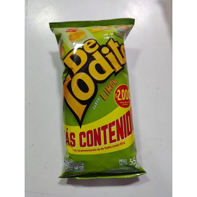 DE TODITO DE LIMON 55G