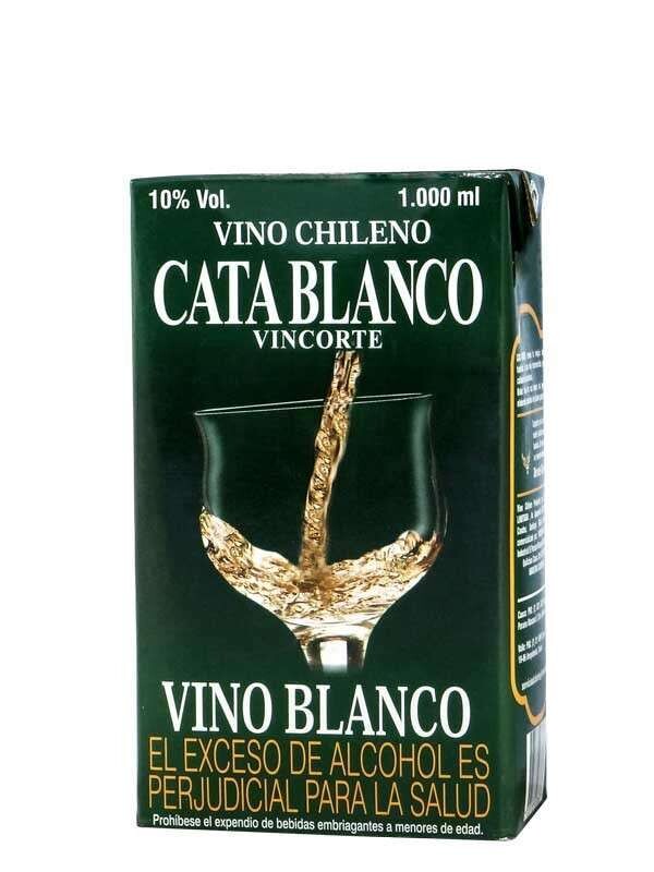 Vino Cata Blanco Litro