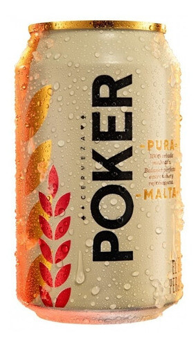 Poker Malta Cerveza 330 Ml