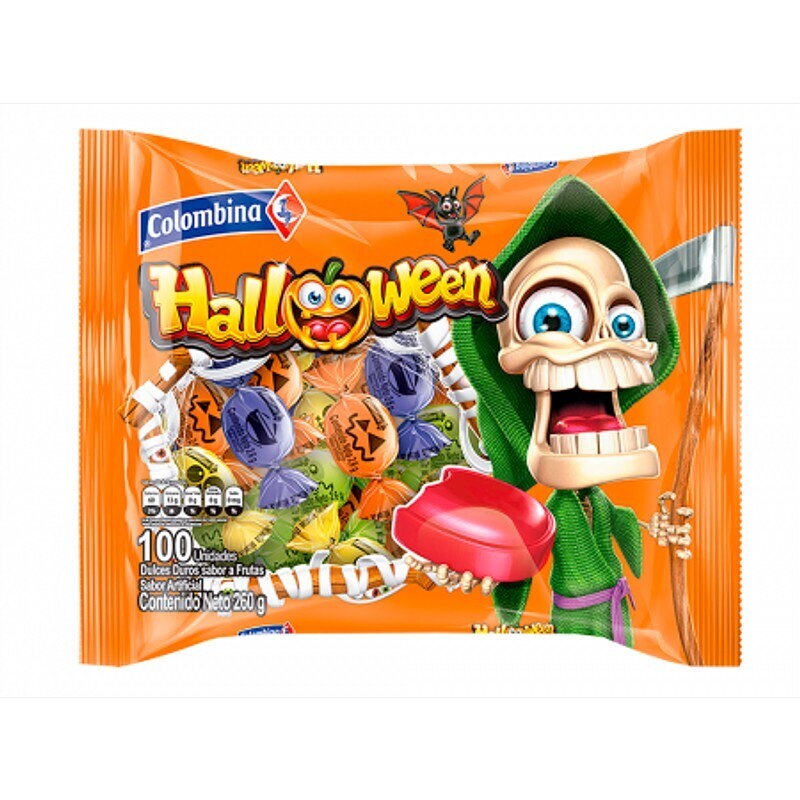 DULCES HALLOWEN X 100