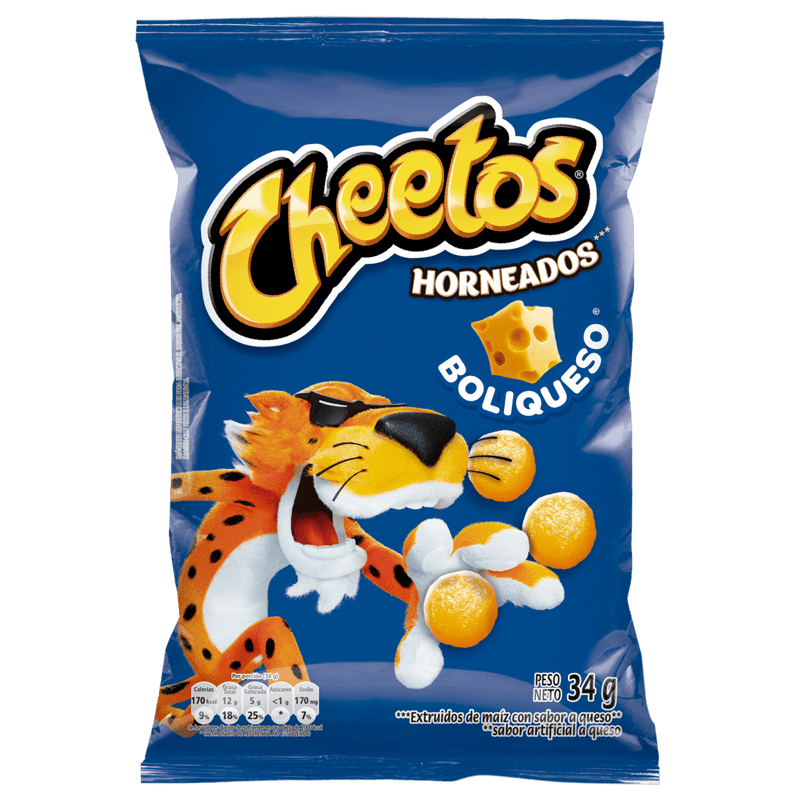 CHEETOS BOLIQUESO 34 G
