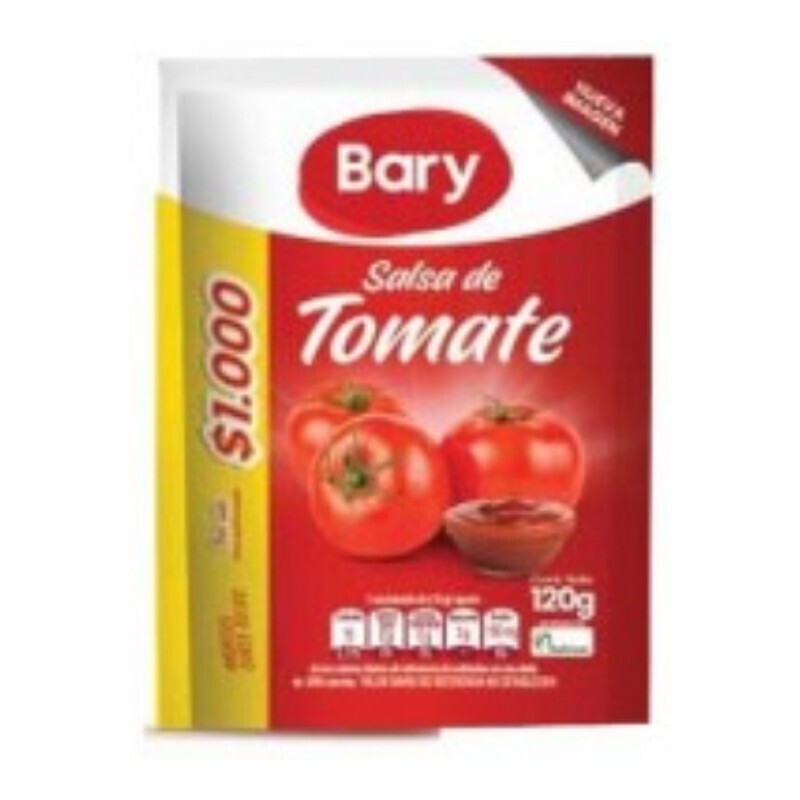 SALSA DE TOMATE 120 G