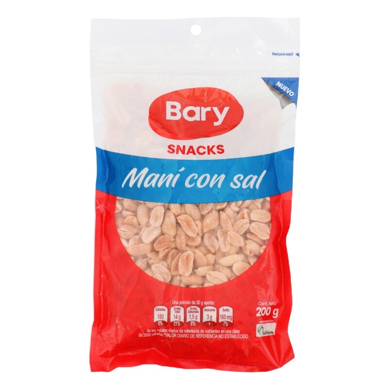 Bary Mani Con Sal 200 G