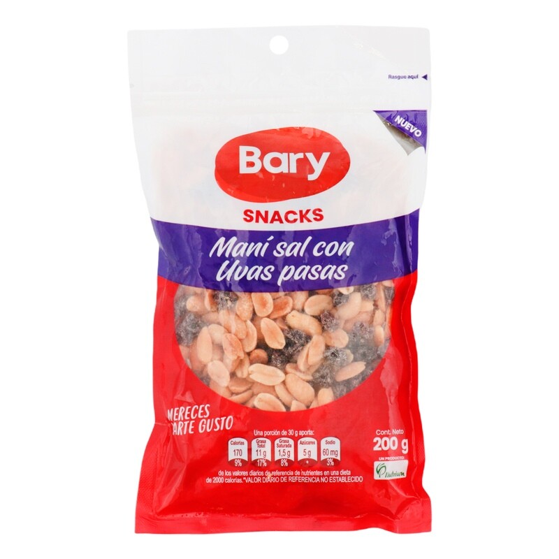 BARY MANI CON SAL UBVAS PASAS 200 G