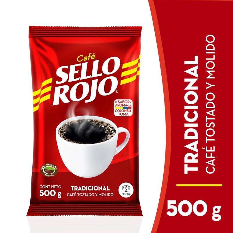 CAFE SELLO ROJO 500G