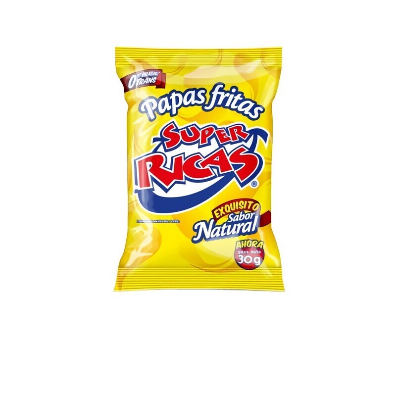 SUPER MRICAS PAPAS FRITAS NATURAL 30 G