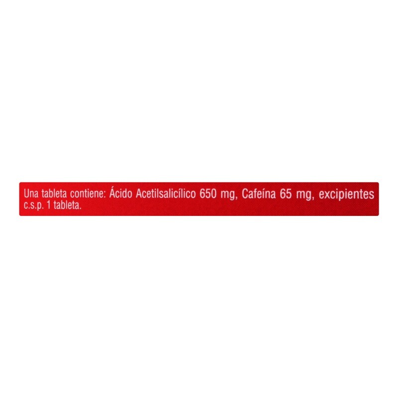 CAFI ASPIRINA 650MG