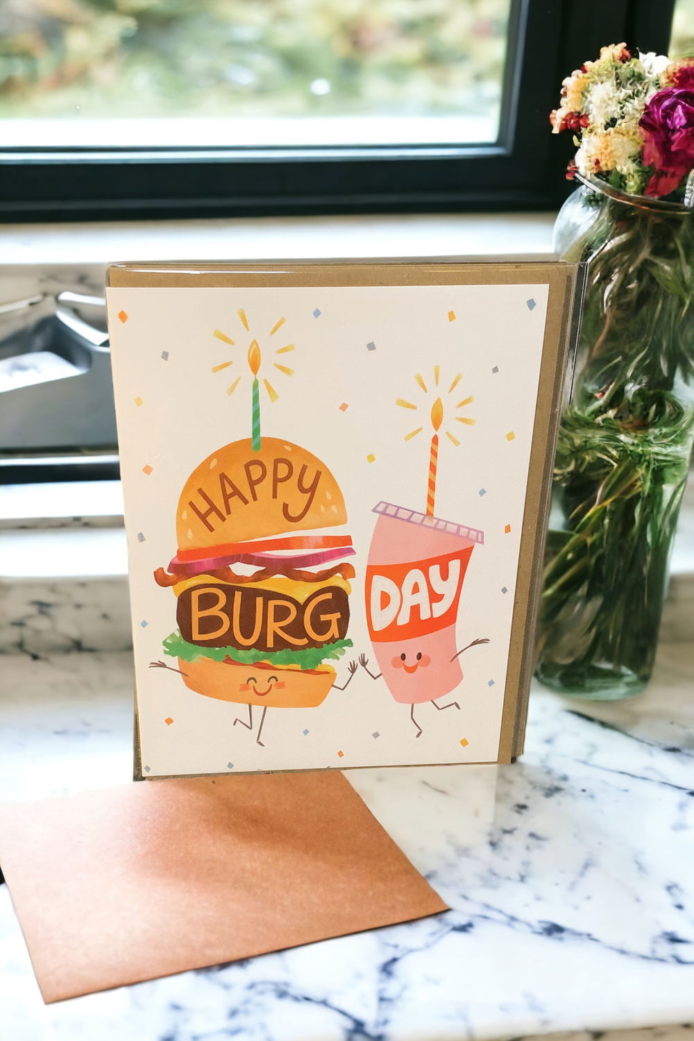 Happy Burg Day Happy Birthday Card