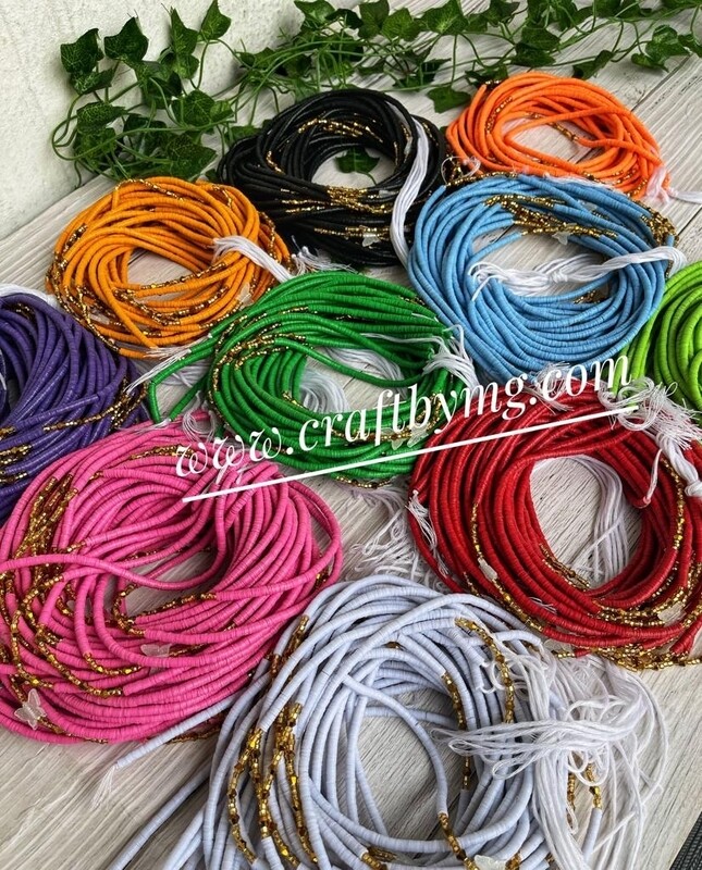 Vinyl Disc Waistbeads Wholesale(1)