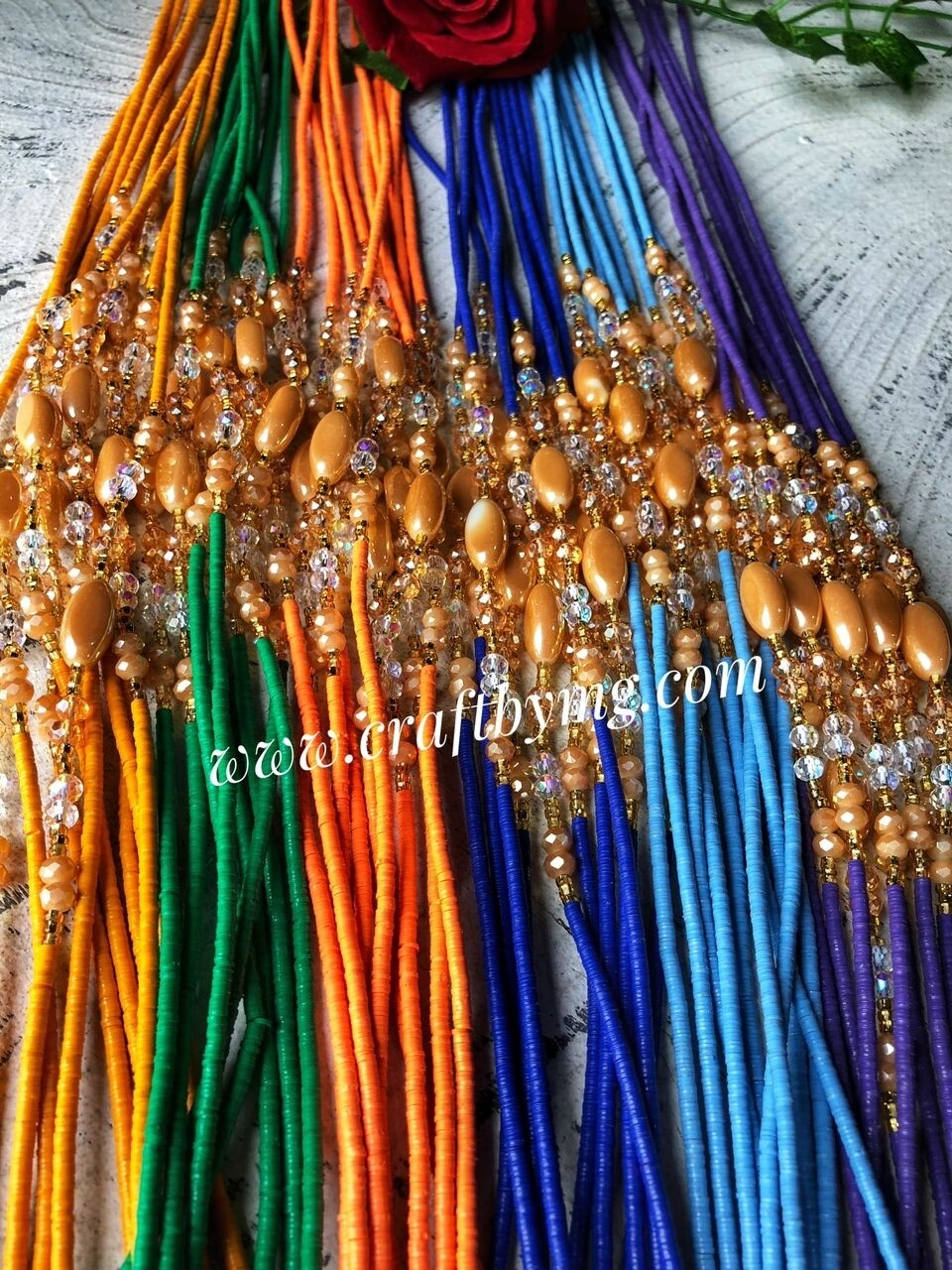 Vinyl Disc Waistbeads Wholesale(2)