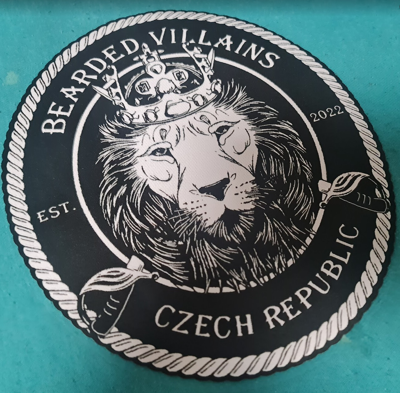 Nášivka Bearded Villains Czech republic - malá