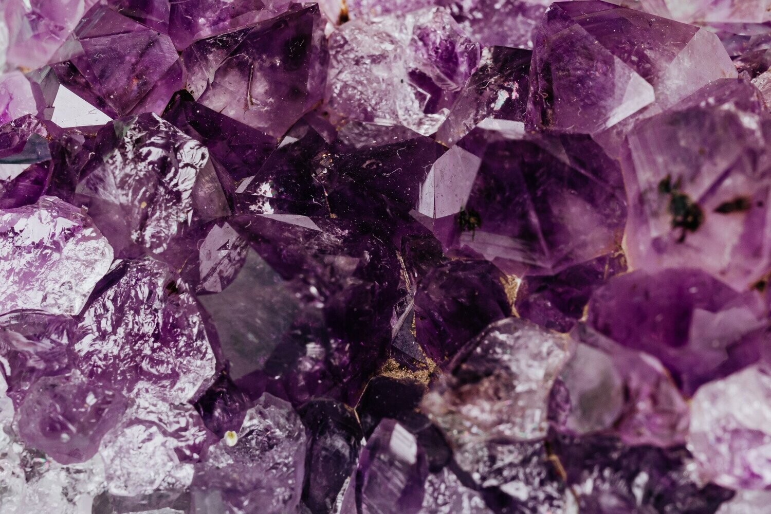 Purple Natural Crystal