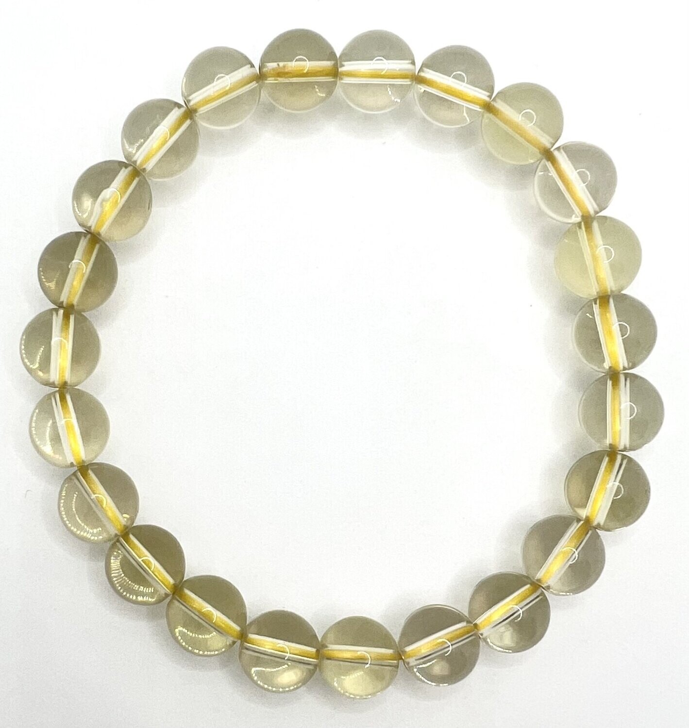 clear/yellow crystal bracelet