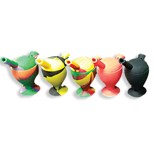 Blunt Bubbler Assorted - Silicone - 8cm