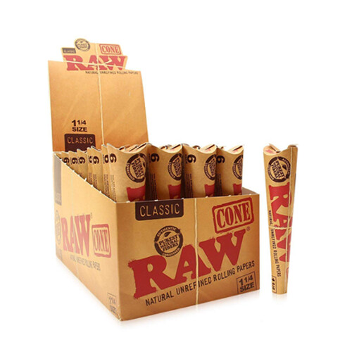 Raw cones - 6 pack - 1 1/4