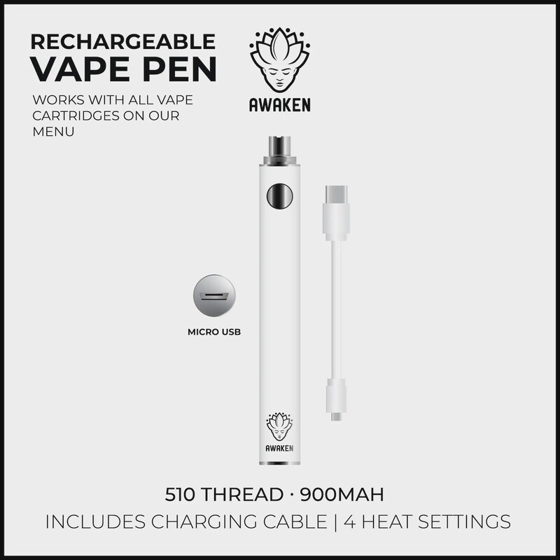 Awaken Vape Pen - Matte White