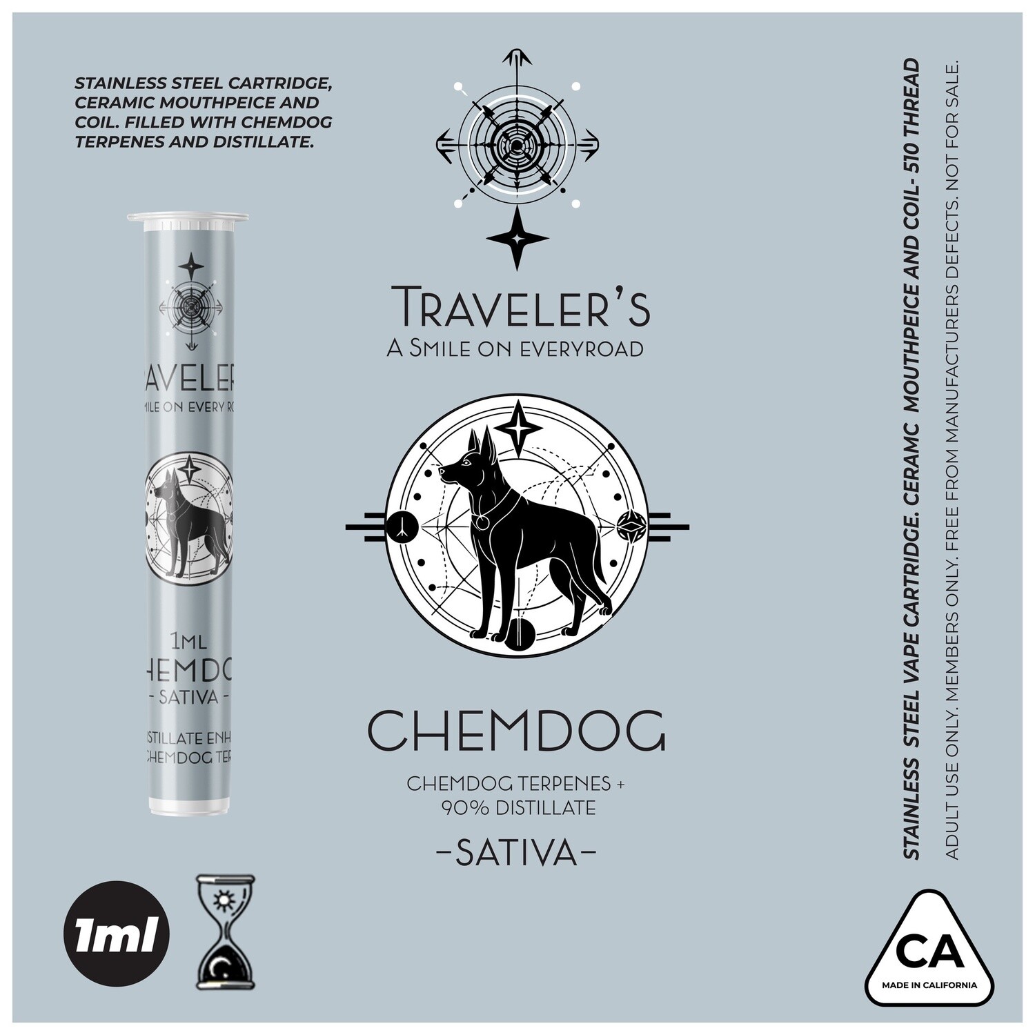 Traveler&#39;s - 1ml - Chemdog