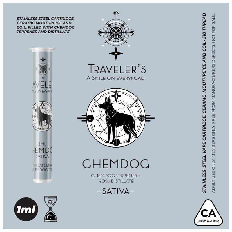 Traveler&#39;s - 1ml - Chemdog