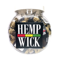 Hemp Wick - Organic Bees - Wax Natural Hemp Roll 3 meters