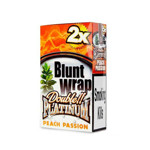 Blunt Wraps - Platinum - PEACH PASSION - x2