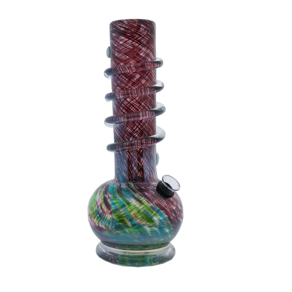 Glass Bong - Medium 25cm Colour Assorted - MA1002