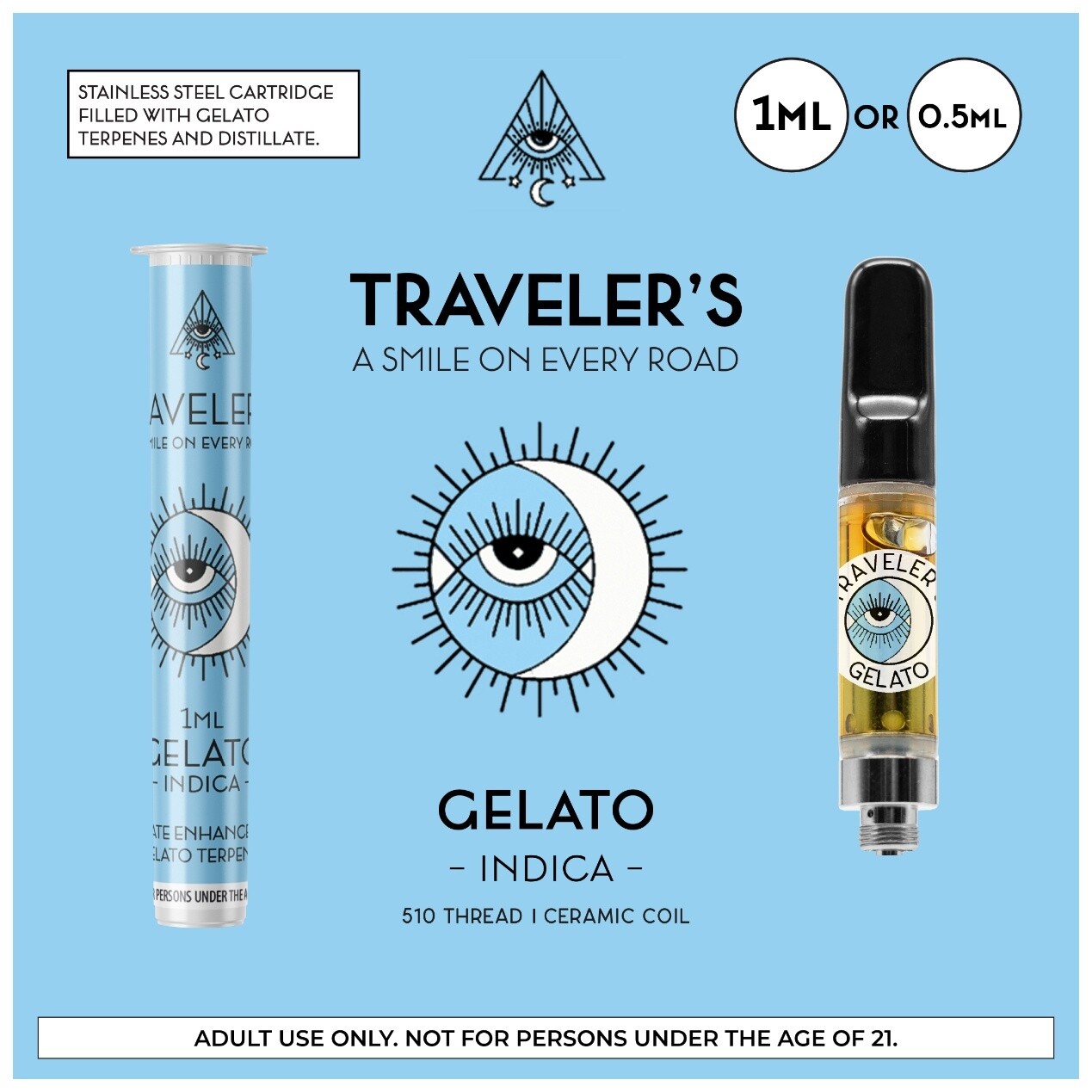 Gelato - Travelers - 0.5ml