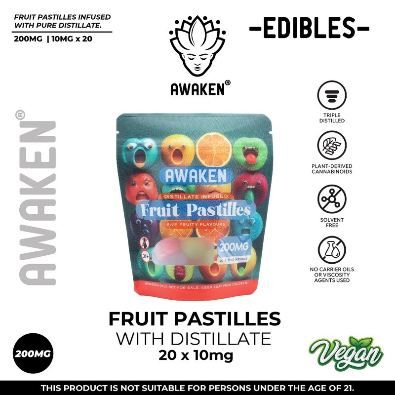 Fruit Pastilles - 20 pack (200mg)