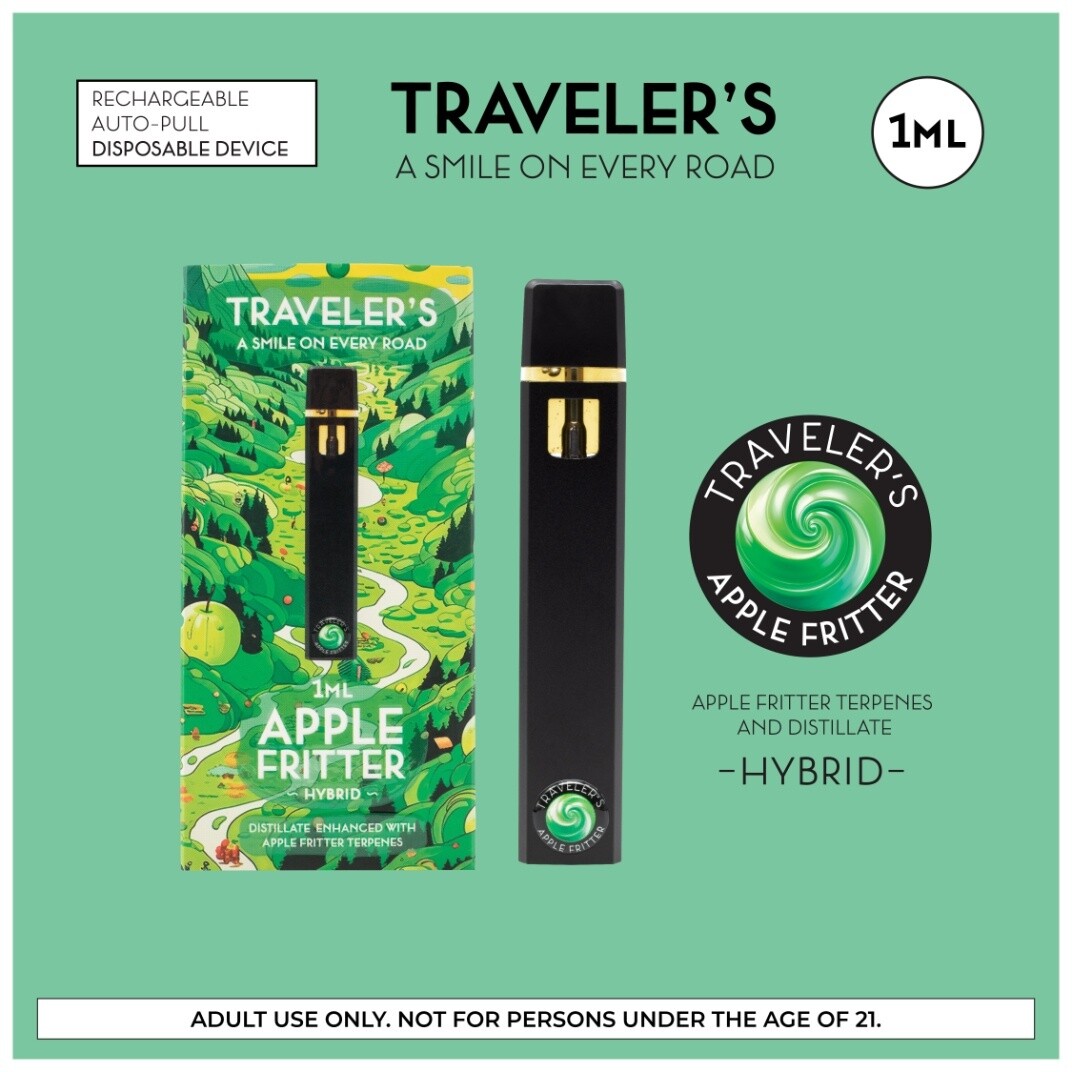 Travelers- Disposable- Apple Fritter - 1ml