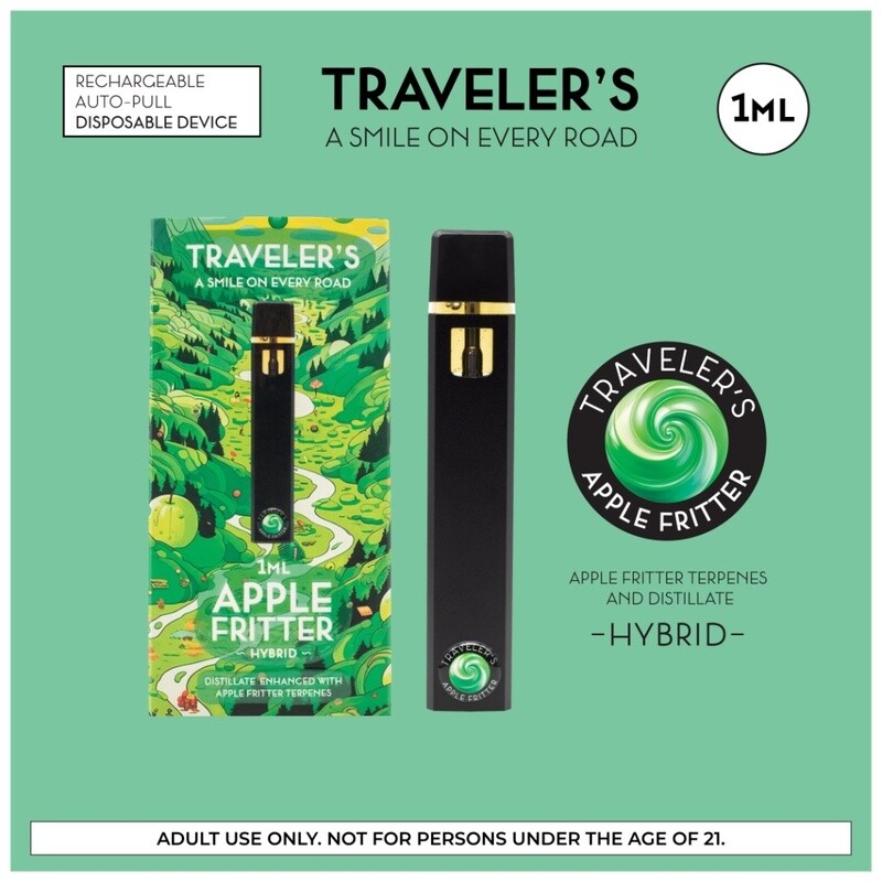 Travelers- Disposable- Apple Fritter - 1ml