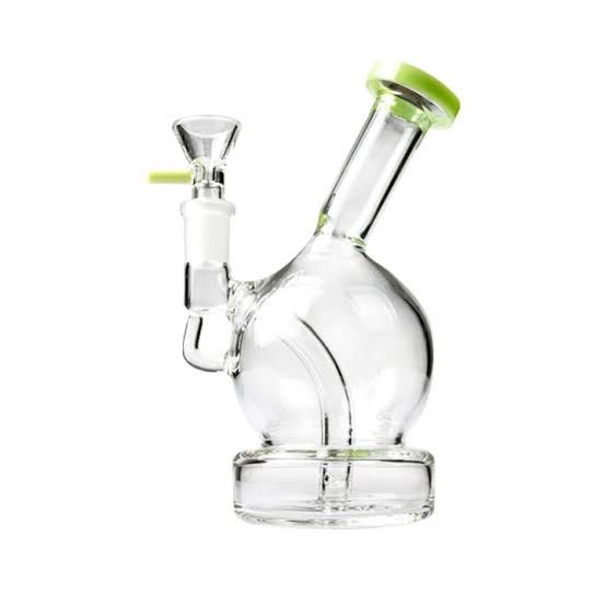 Glass water - Mini Bobble Bong - 15cm